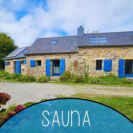 Ti Vaen I Maison Traditionnelle Bretonne & Sauna Lanvéoc Eksteriør bilde